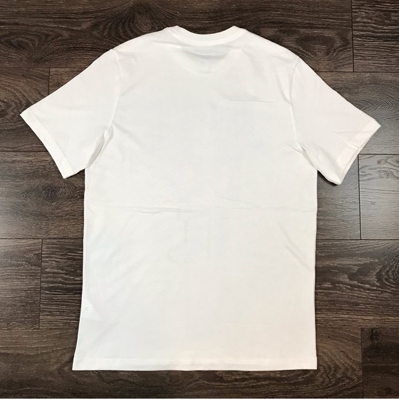 The Nike Tee Men’s Nike Just Do It Solid White Crewneck T-Shirt Size Medium - Picture 5 of 5